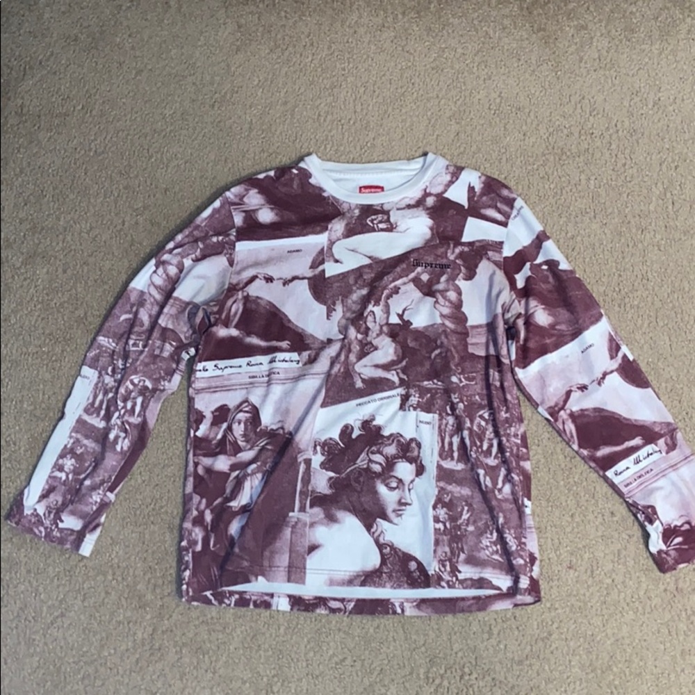2016 Supreme long sleeve. Authentic